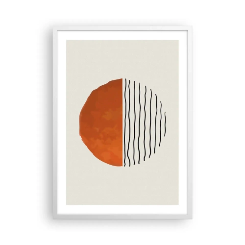 Poster în ramă albă - În stil japonez - 50x70 cm