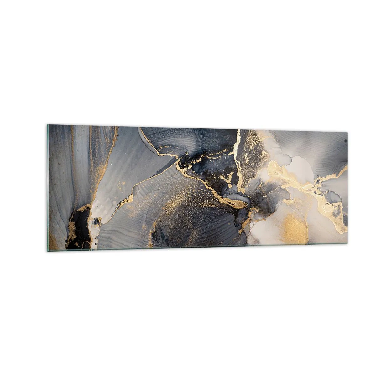 Tablou pe sticlă - Viața unei pietre - 140x50 cm