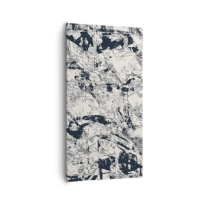 Tablou pe pânză - Întrepătrunderea contrariilor - 65x120 cm