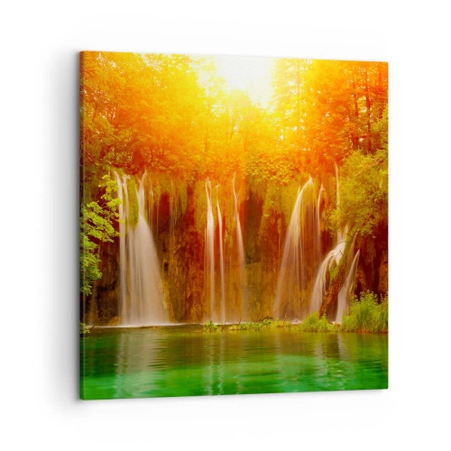 Tablou pe pânză - La soare și la umbră - 50x50 cm