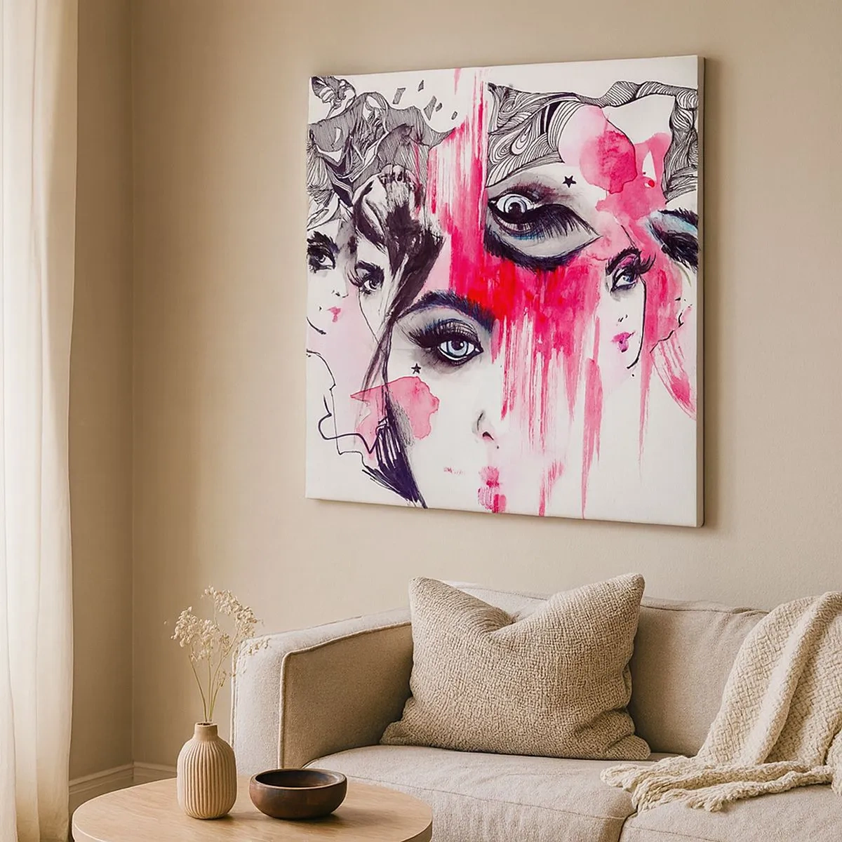 Tablou pe pânză - , - 30x30 cm