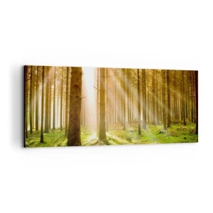 Tablou pe pânză - Spiridușii sunt pe cale să apară - 100x40 cm