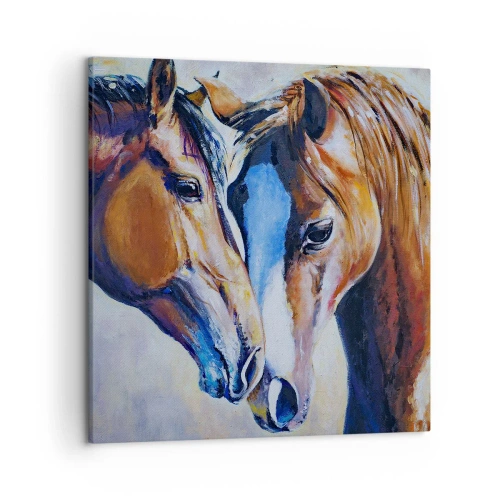 Tablou pe pânză - Două suflete apropiate - 50x50 cm