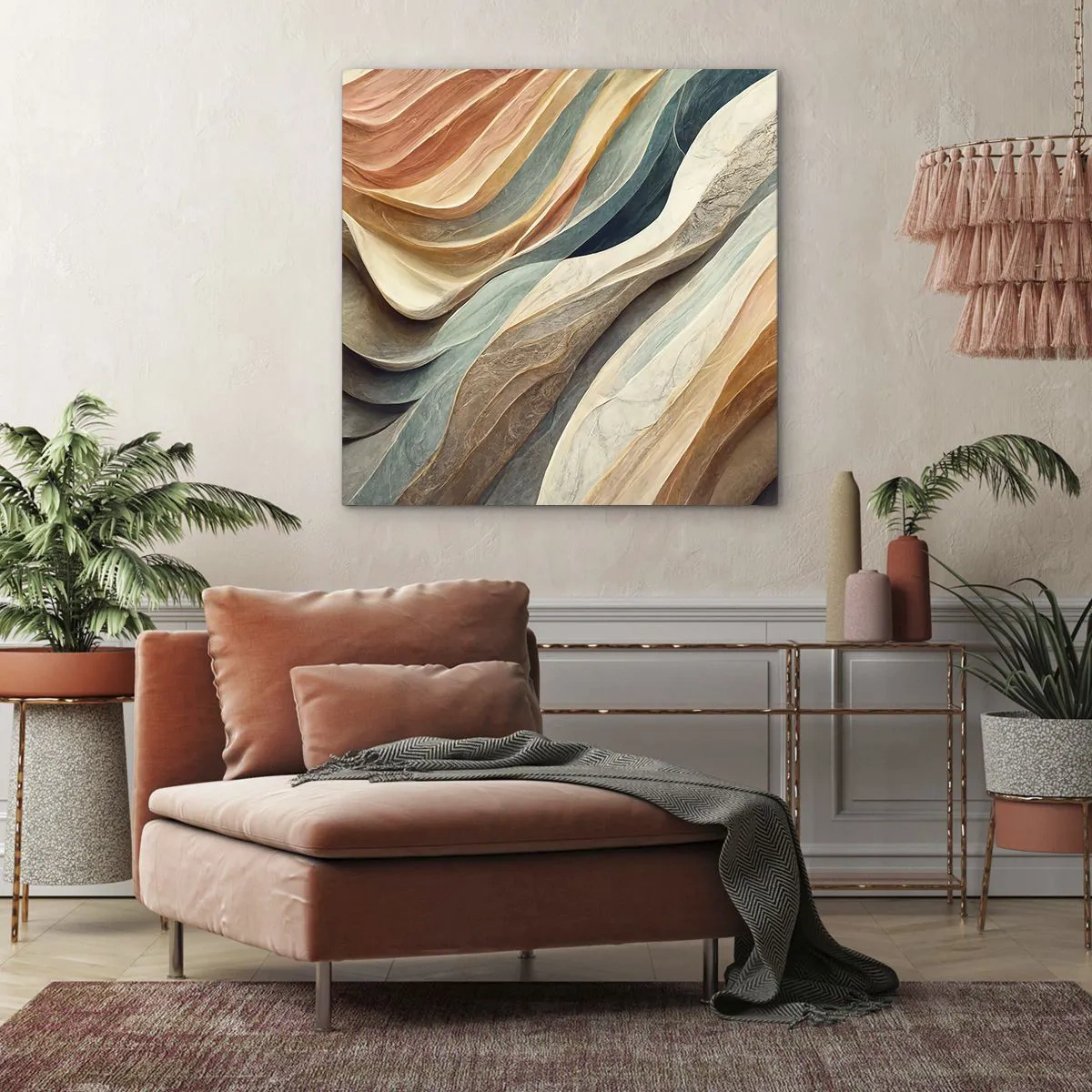 Tablou pe pânză - Momentul dinaintea schimbării - 60x60 cm