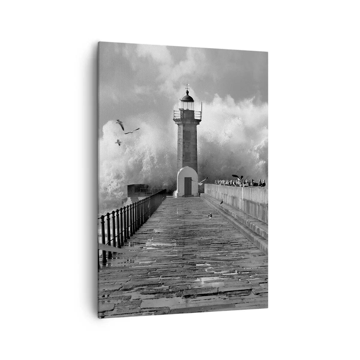 Tablou pe pânză - Fără frică  - 70x100 cm