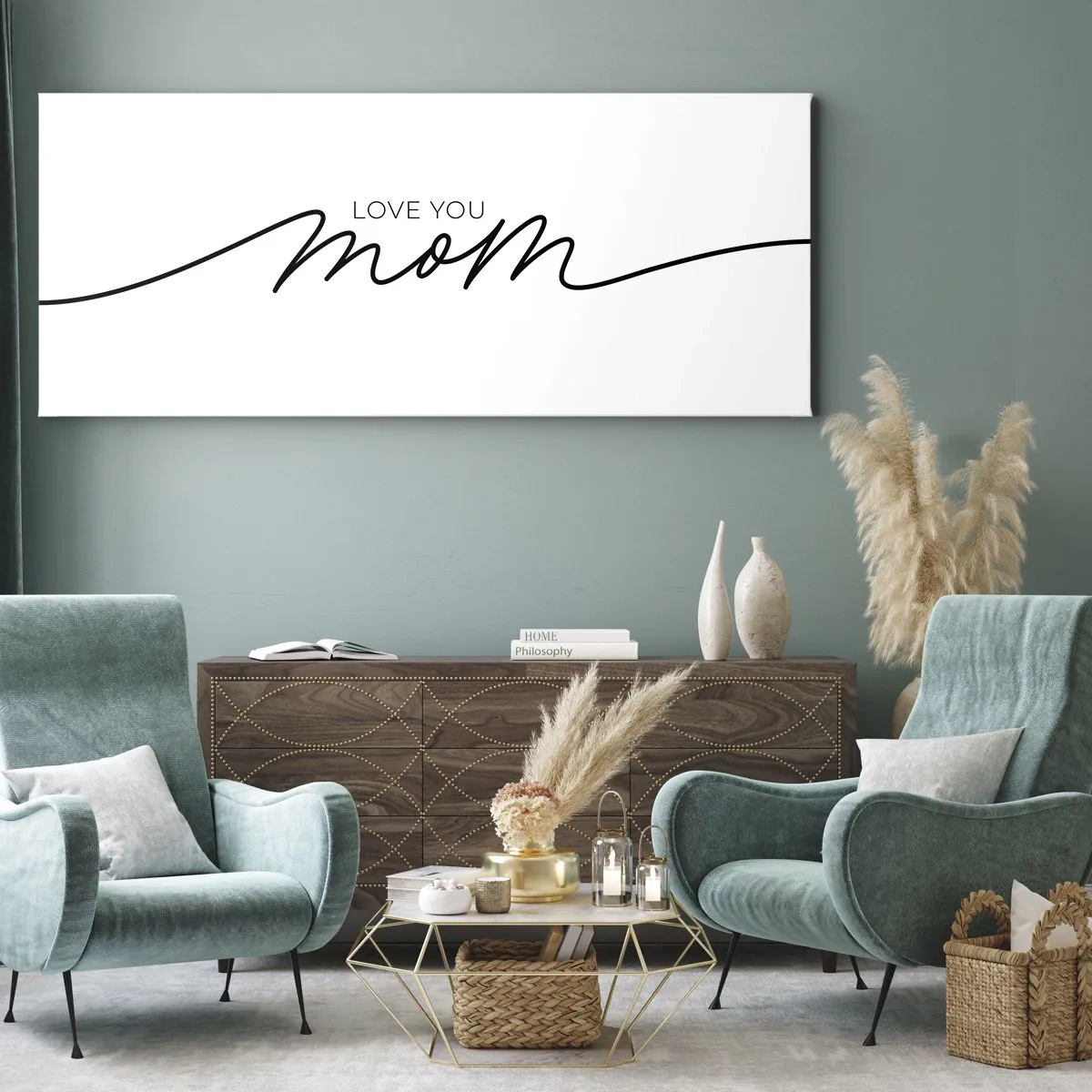 Tablou pe pânză - Mare emoție - 100x40 cm