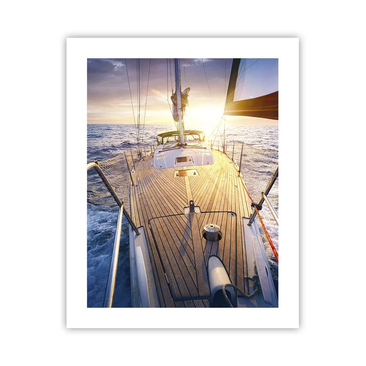 Poster - Alergând pe valuri - 40x50 cm