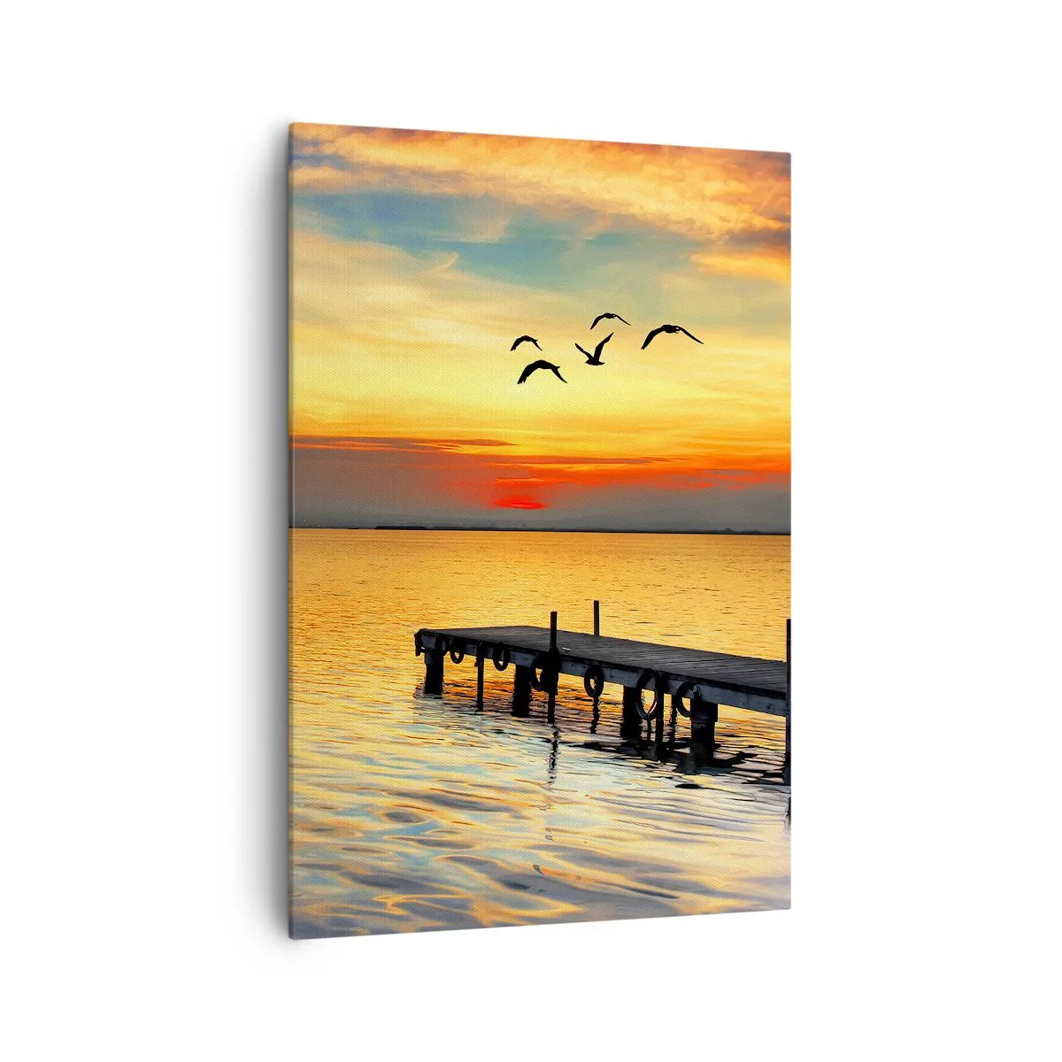 Tablou pe pânză - Retururi de seară - 70x100 cm