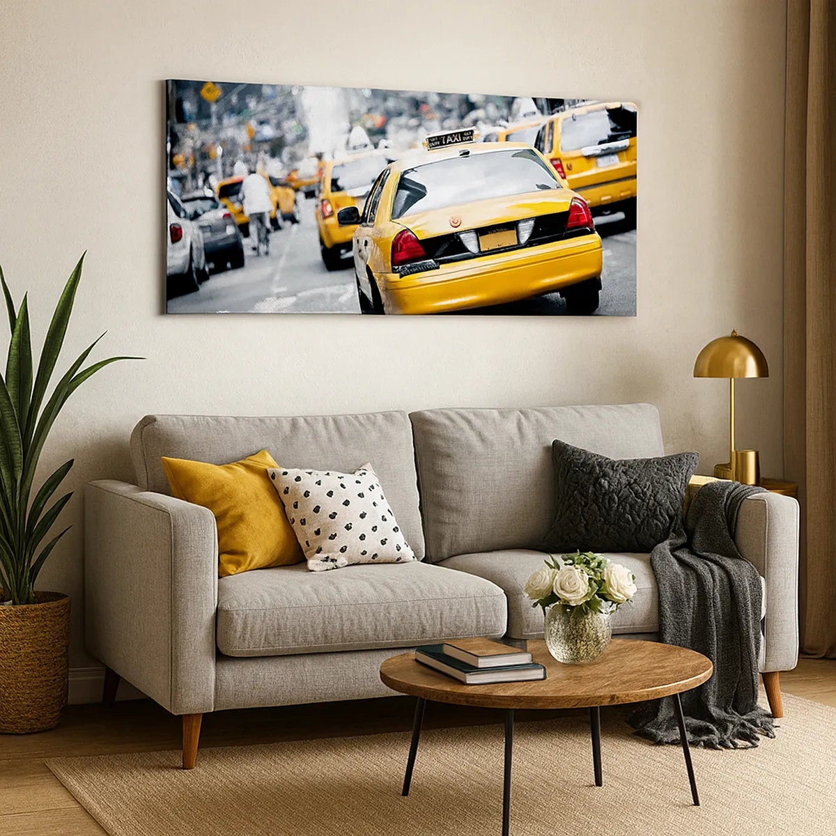 Tablou pe pânză - Doar în acest oraș - 30x30 cm