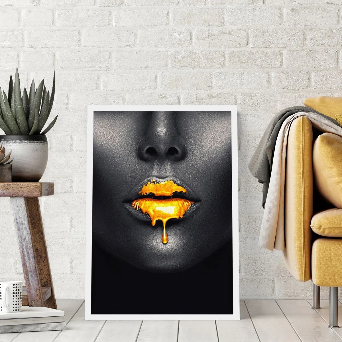 Poster - Buzele de aur - 61x91 cm