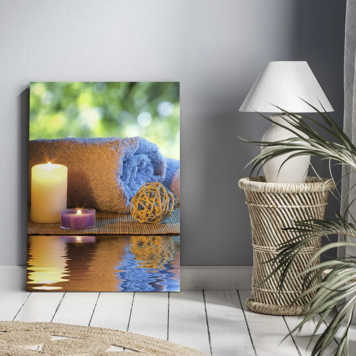 Tablou pe pânză - Timp pentru corp - 45x80 cm