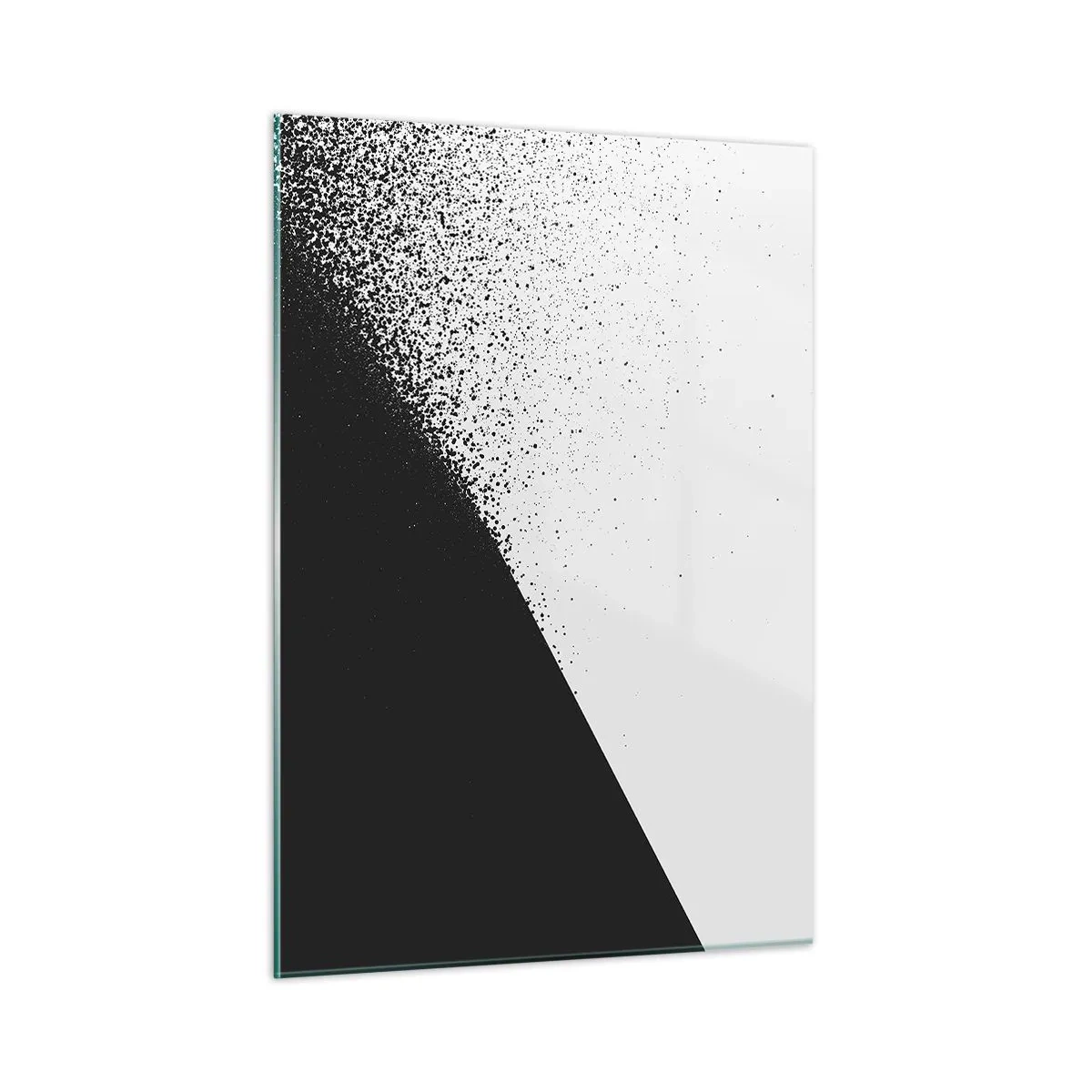 Tablou pe sticlă - Din ce în ce mai repede, din ce în ce mai mult - 50x70 cm