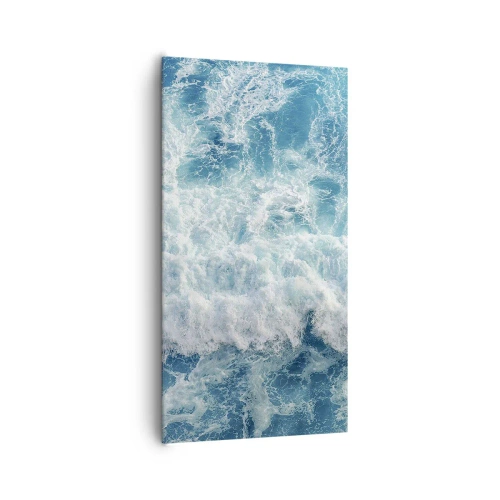 Tablou pe pânză - Cu bucurie și în salturi - 65x120 cm