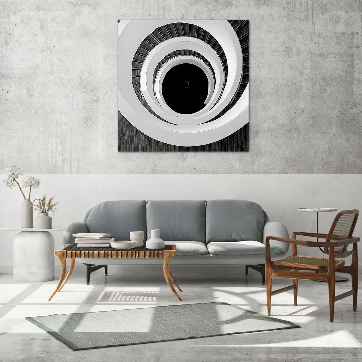 Tablou pe sticlă - Până la miez - 60x60 cm