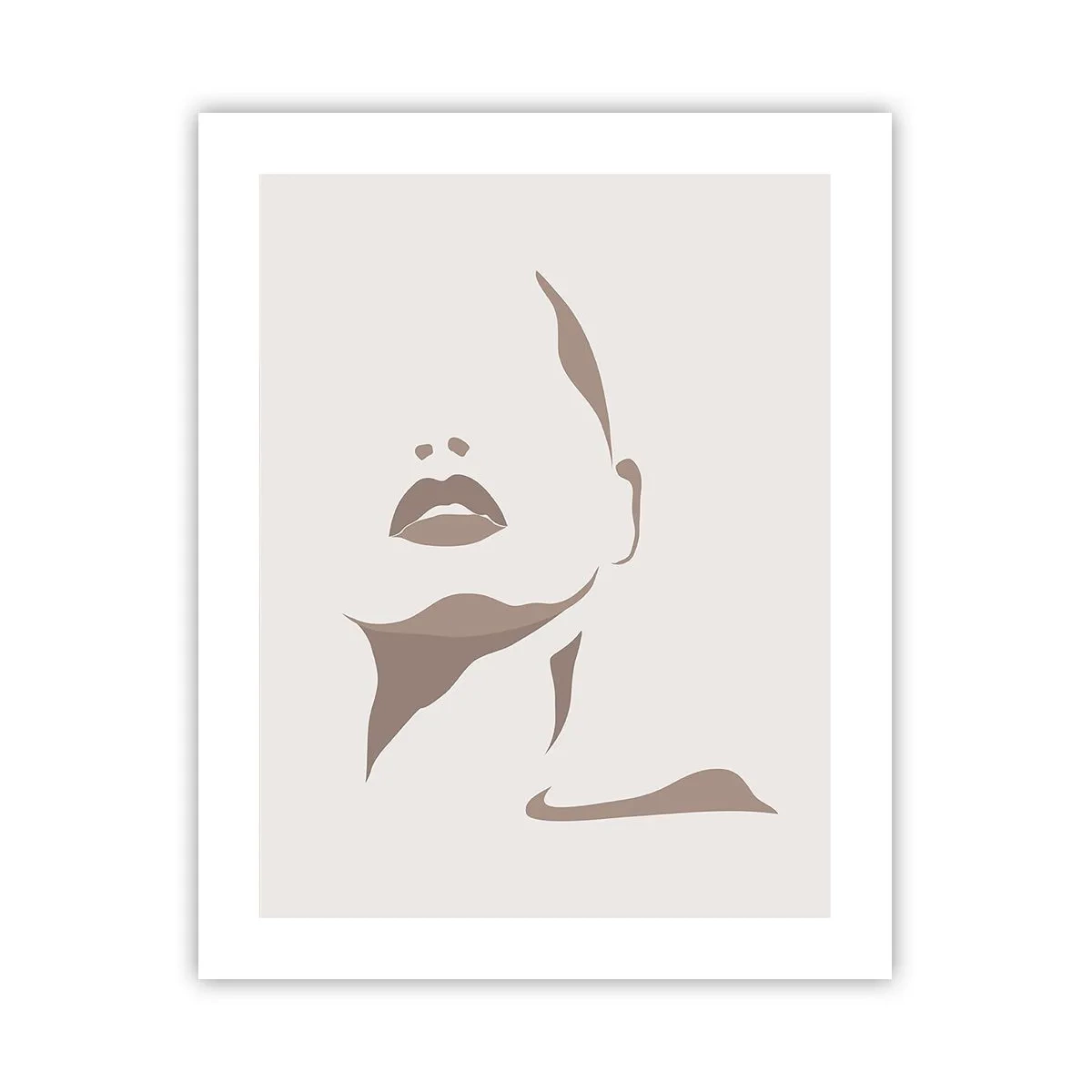 Poster - Creată din lumină și umbră - 40x50 cm