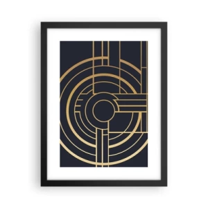 Poster în ramă neagră - Întoarcerea lucrurilor - 30x40 cm
