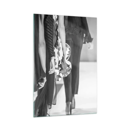 Tablou pe sticlă - Paradă elegantă - 70x100 cm
