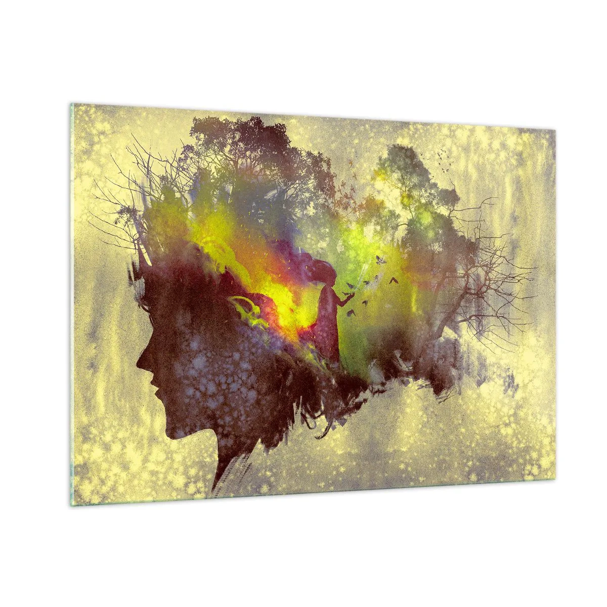Tablou pe sticlă - Mama Natură - 100x70 cm