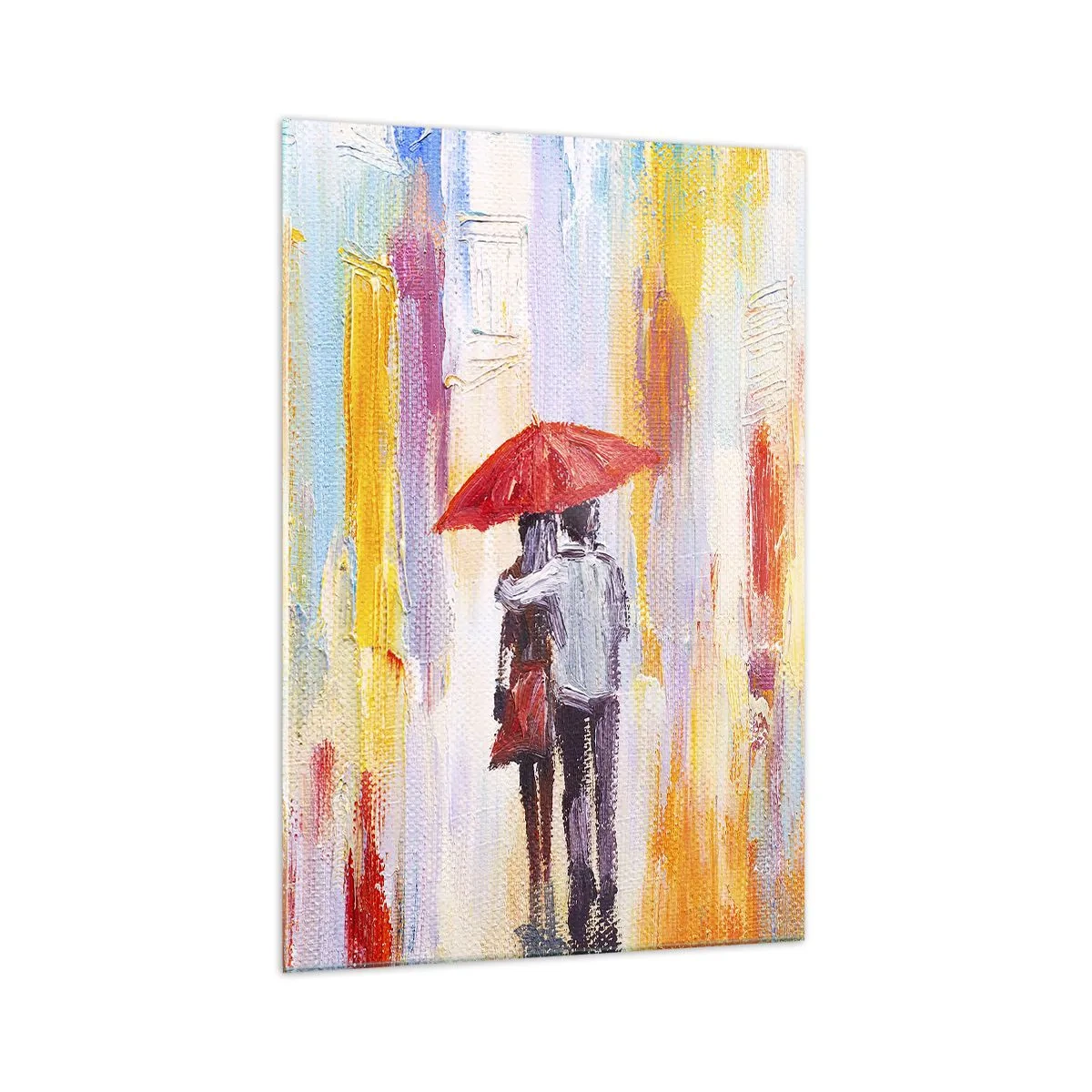 Tablou pe sticlă - Să plouă în continuare - 70x100 cm