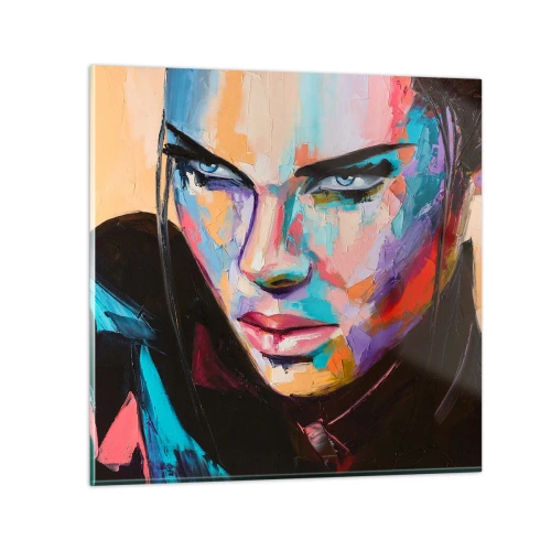 Tablou pe sticlă - Sălbăticia inimii - 50x50 cm