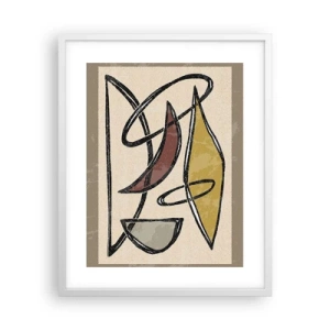 Poster în ramă albă - Vertical și orizontal - 40x50 cm