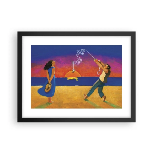 Poster în ramă neagră - Mai mult decât o stea din cer - 40x30 cm