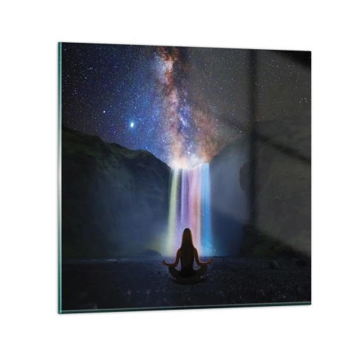 Tablou pe sticlă - Armonie absolută - 60x60 cm