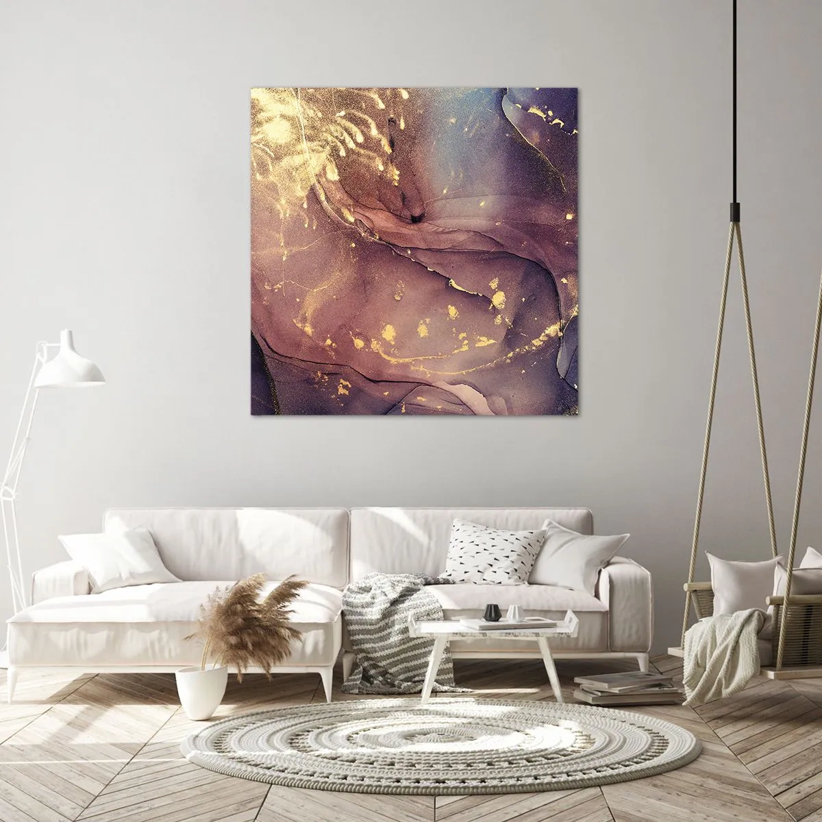 Tablou pe pânză - Materie și spirit - 60x60 cm