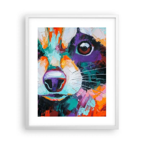 Poster în ramă albă - Doar emoții bune - 40x50 cm