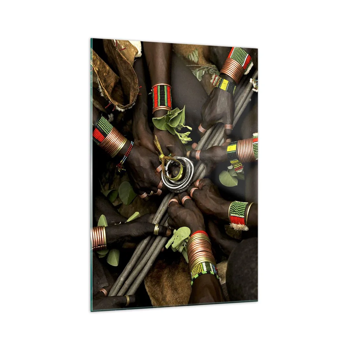 Tablou pe sticlă - Împreună - 70x100 cm