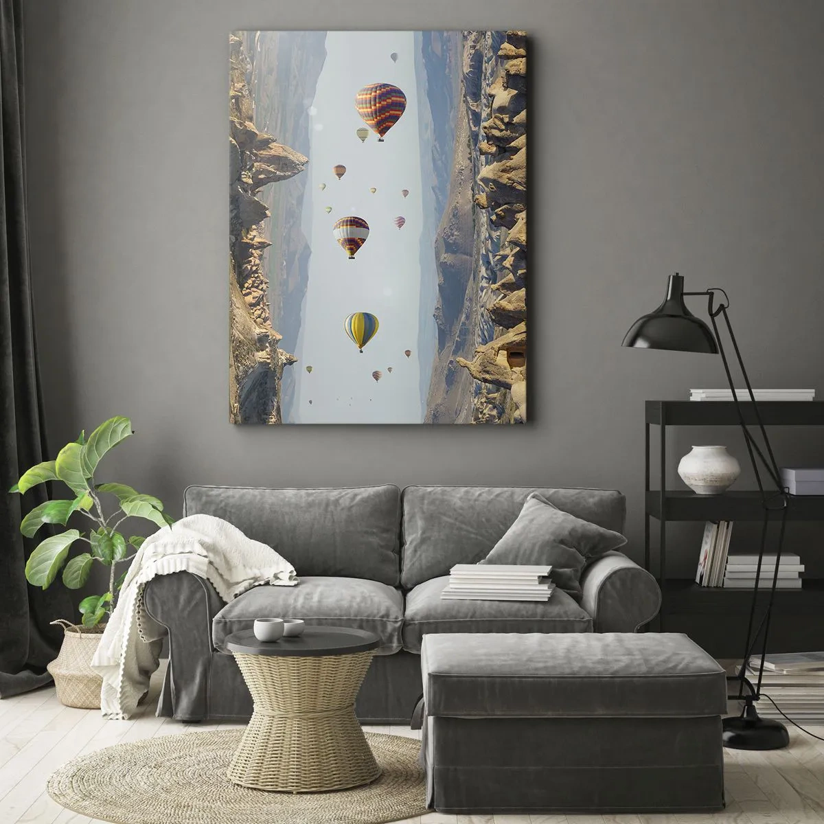 Tablou pe pânză - Orice este posibil aici - 50x70 cm