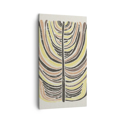 Tablou pe pânză - Abstracția plină de viață - 45x80 cm
