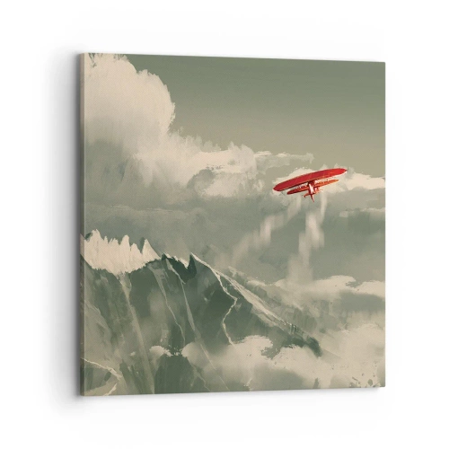 Tablou pe pânză - Un pionier neînfricat - 70x70 cm