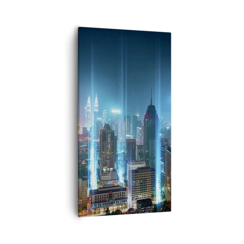 Tablou pe pânză - Prin Berlin spre cer - 55x100 cm