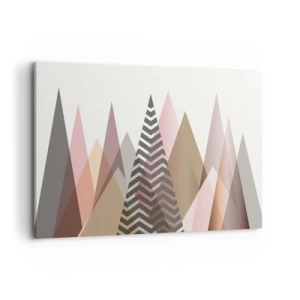 Tablou pe pânză - Construcție piramidală - 120x80 cm