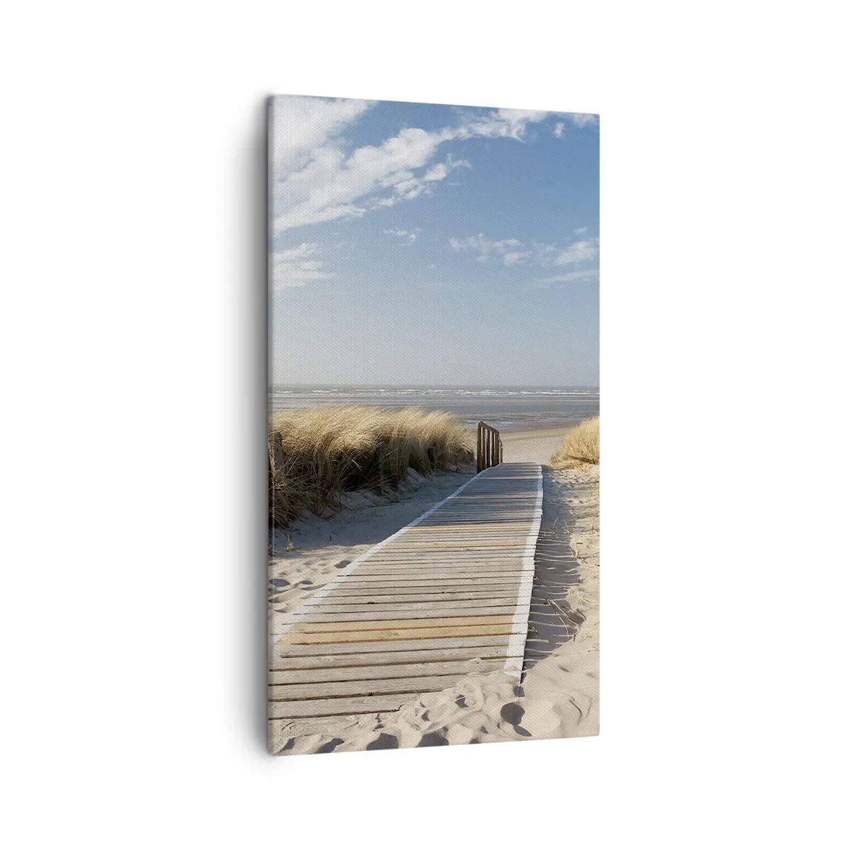 Tablou pe pânză - În spatele dunei, în zumzetul ierbii - 45x80 cm