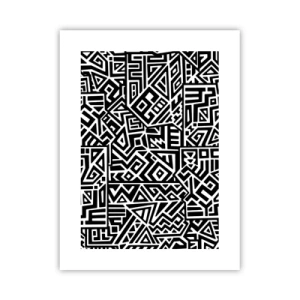 Poster - Compoziție precolumbiană - 30x40 cm
