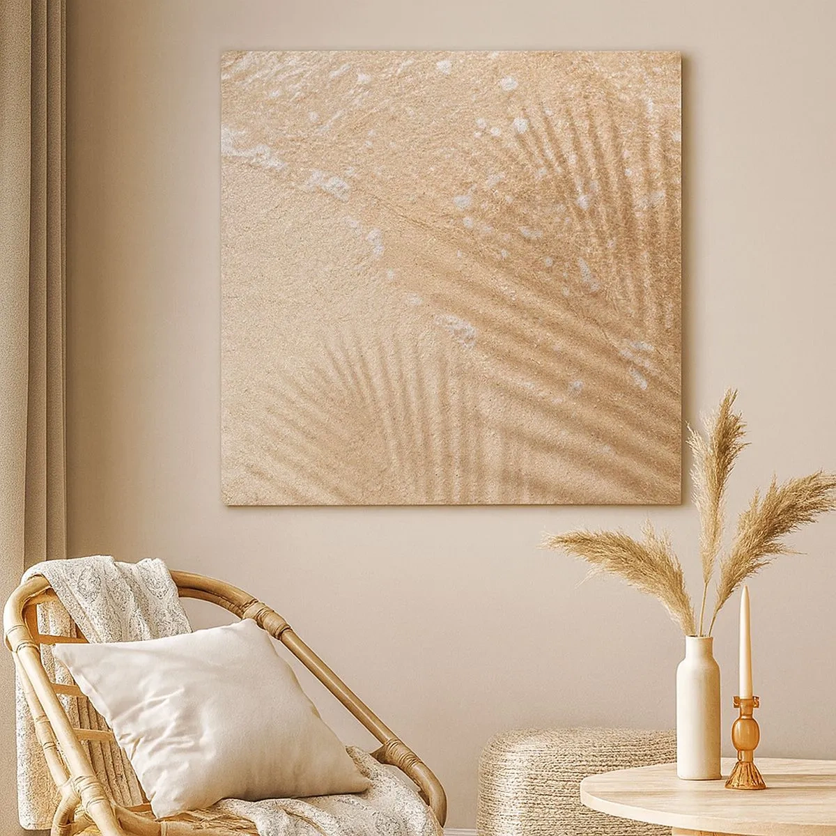 Tablou pe pânză - Umbra unei veri fierbinți - 30x30 cm