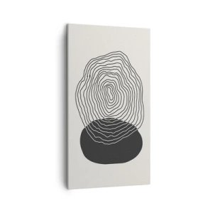 Tablou pe pânză - Persistență și vibrațiile - 45x80 cm