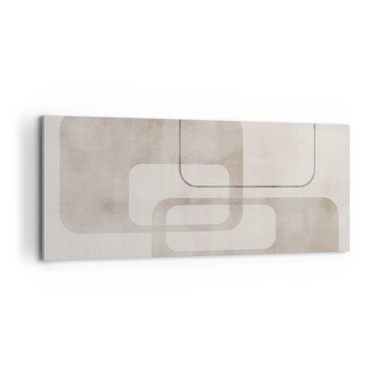 Tablou pe pânză - Fuga geometrică - 100x40 cm