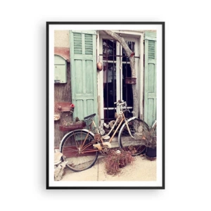 Poster în ramă neagră - Trăiască provincia! - 70x100 cm