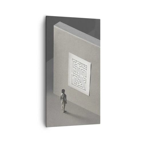 Tablou pe pânză - Dar unde sunt? - 55x100 cm