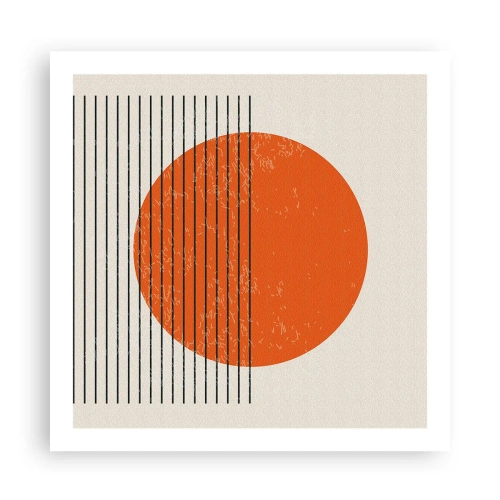 Poster - Întotdeauna soarele - 60x60 cm