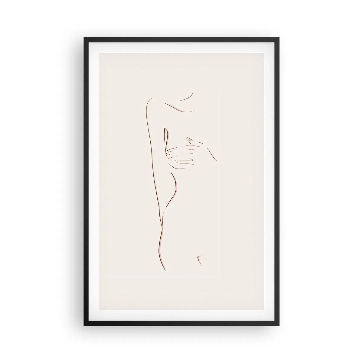 Poster în ramă neagră - Forma dorinței - 61x91 cm