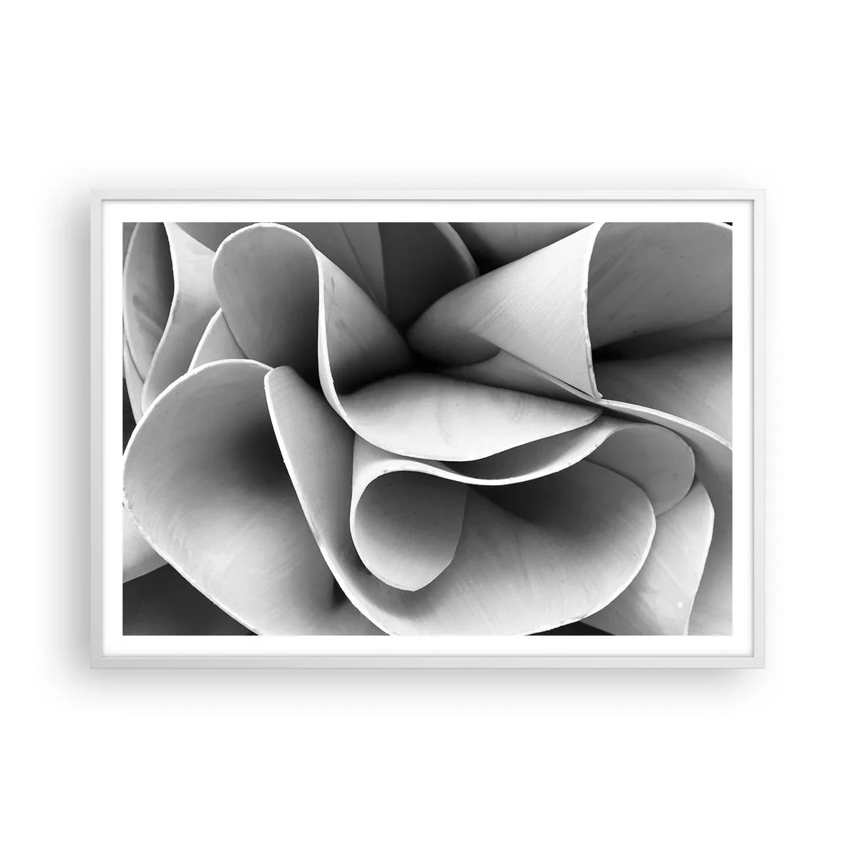 Poster în ramă albă - Se întâmplă în spațiu - 100x70 cm