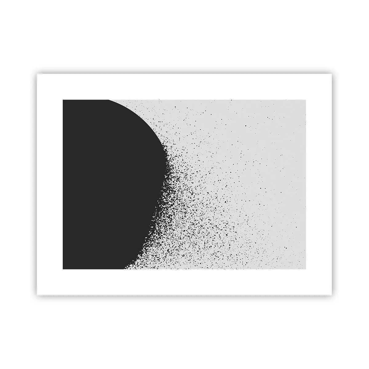 Poster - Mișcarea particulelor - 40x30 cm