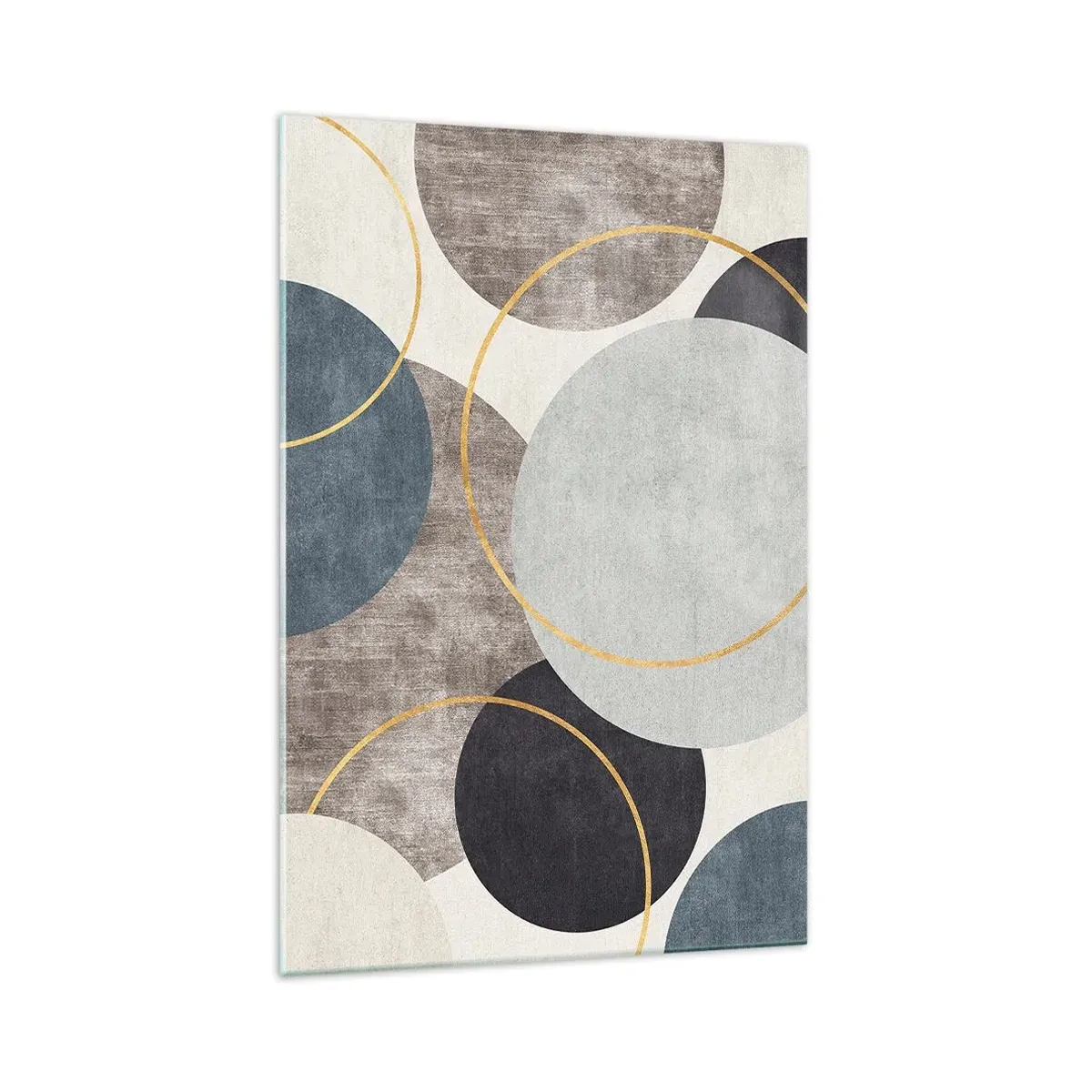 Tablou pe sticlă - Roată cu roată - 70x100 cm