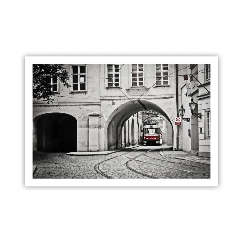 Poster - Printr-un labirint urban - 91x61 cm