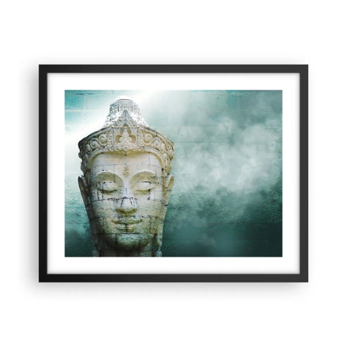 Poster în ramă neagră - Căutând iluminarea - 50x40 cm