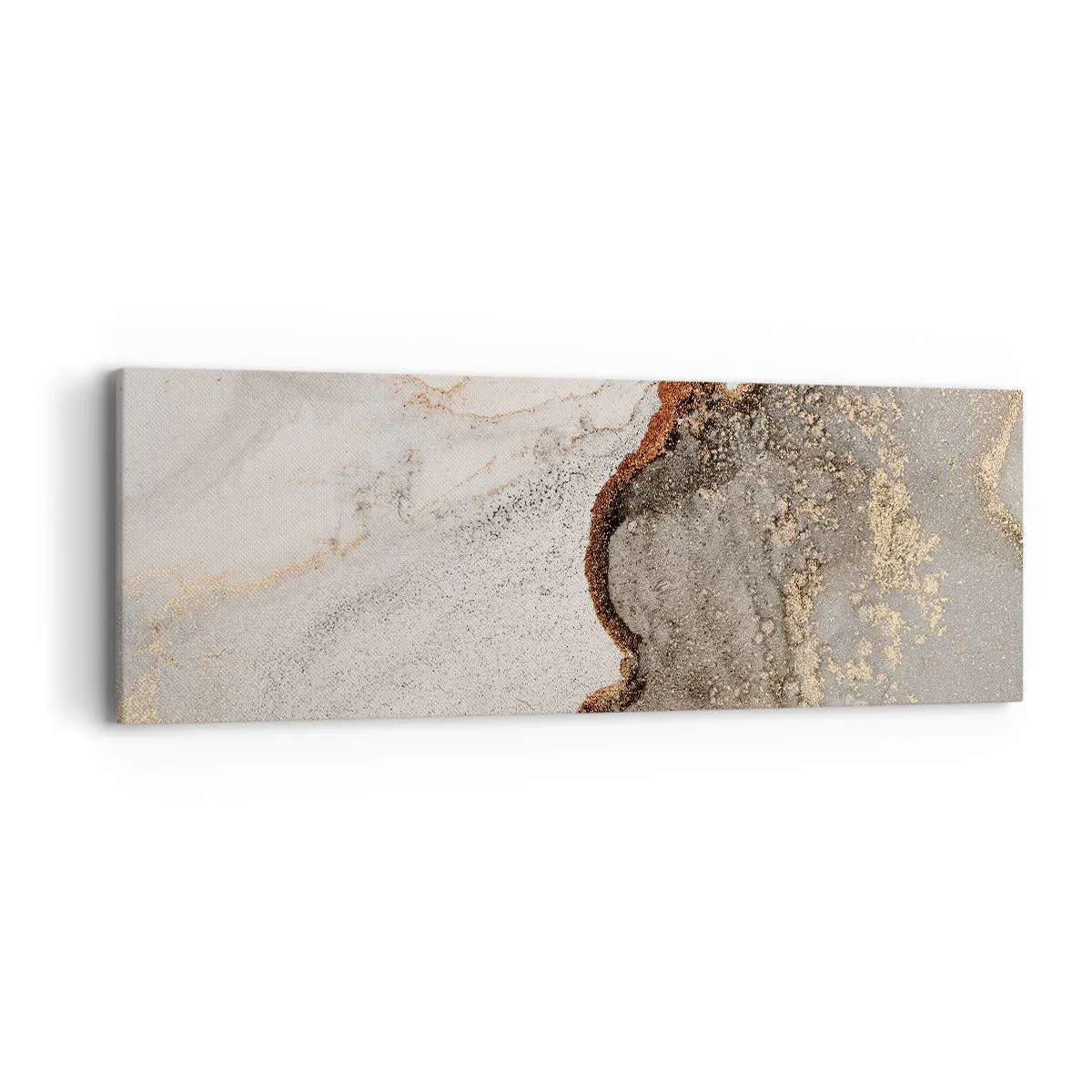 Tablou pe pânză - La granița culorilor - 90x30 cm